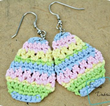 Crochet Easter Eggs pattern by DivineDebris.com