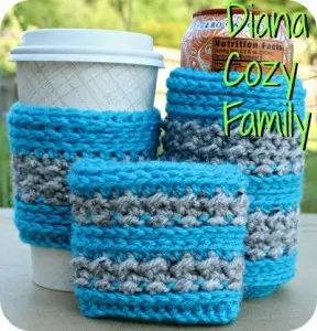 Diana Mug Cozies Free Crochet Patterns