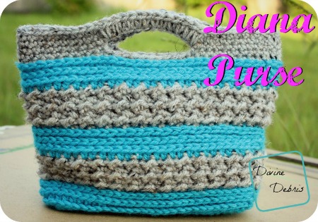 Diana Crochet Purse Pattern by Divine Debris