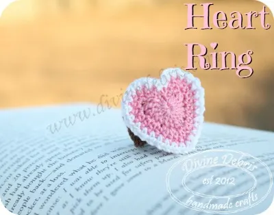 Heart Ring Pattern by DivineDebris.com