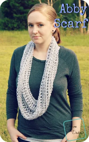Abby Scarf Pattern by DivineDebris.com