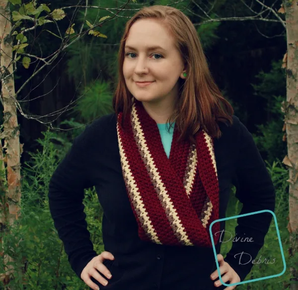 Willow Scarf 2.0 crochet pattern by DivineDebris.com