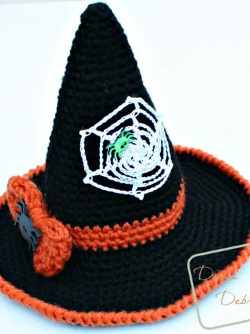 Witch Hat crochet pattern by Divinedebris.com