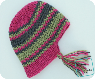 Willow Bonnet Crochet Pattern by DivineDebris.com