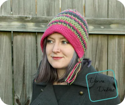 Willow Bonnet Crochet Pattern by DivineDebris.com