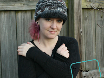 The free Becca Hat crochet pattern by DivineDebris.com