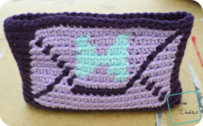 Envelope Clutch Purse crochet pattern by DivineDebris.com