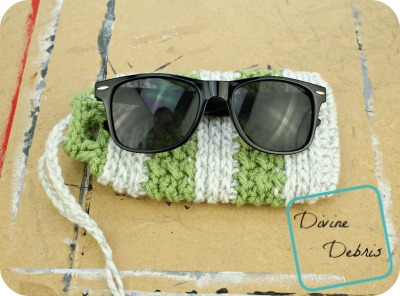 Cute and Useful: The Free Diana Sunglasses Bag Crochet Pattern