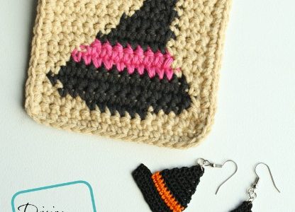 Witch Hats free crochet patterns by DivineDebris.com