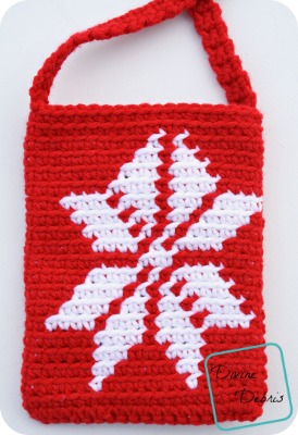 Snowflake Purse Free Crochet Pattern by DivineDebris.com
