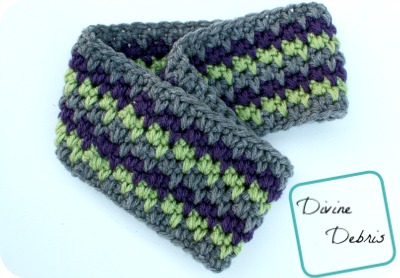 Free Willow Earwarmer crochet pattern by DivineDebris.com
