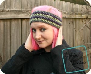 Free Willow Earwarmer crochet pattern by DivineDebris.com