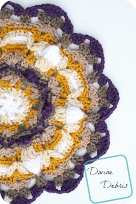 May Mandala crochet pattern by DivineDebris.com