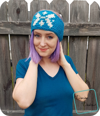 So I Heard You Like Snowflakes – the Snowflake Earwarmer Crochet Pattern