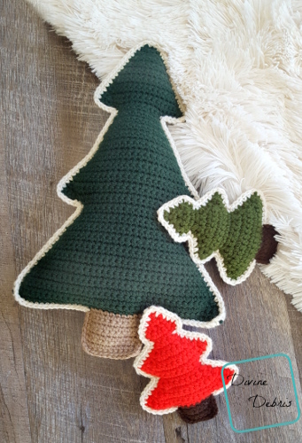 Squishy Tree Amis crochet patterns by DivineDebris.com