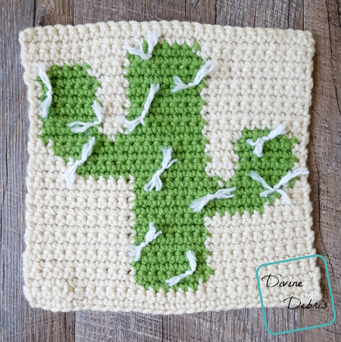 Tapestry Square Afghan Project – week 8 (August)