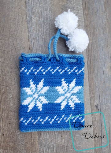Yay For Snowflakes! The Dancing Snowflakes Gift Bag pattern