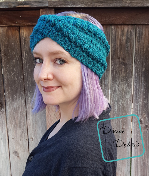 Get It Twisted – the Free Ashley Headband crochet pattern