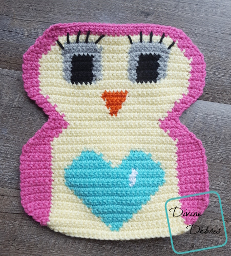 Heart Belly Owl Ami free crochet pattern by DivineDebris.com