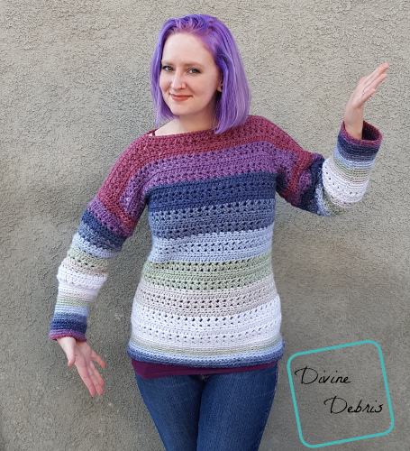 This Sherbet is Sweet – the Sherbet Sweater free crochet pattern