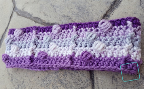  Kira Headband free crochet pattern by DivineDebris.com 