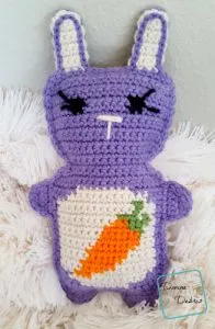 Carrot Belly Bunny Ami free crochet pattern