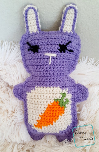 Hoppity Hop! The Carrot Belly Bunny Ami free crochet pattern