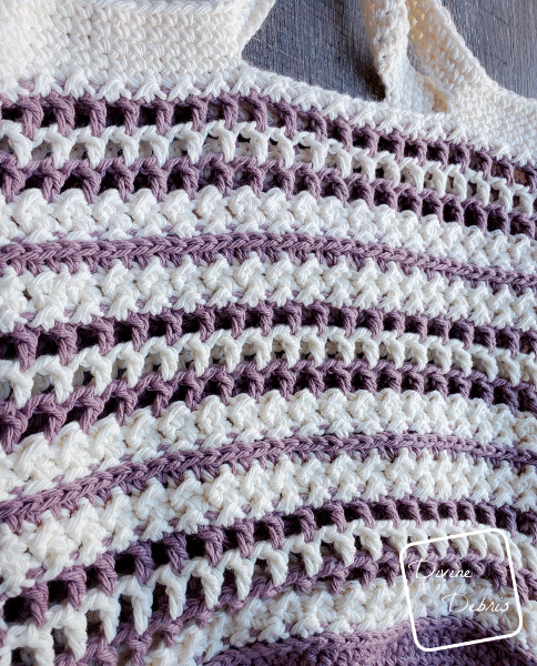 Diana Market Tote Bag crochet pattern by Divine Debris