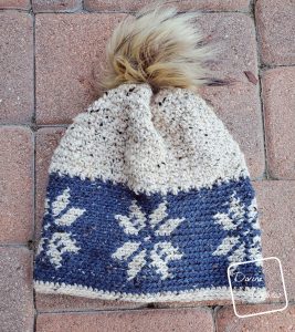 The Free Dancing Snowflake Beanie Crochet Pattern