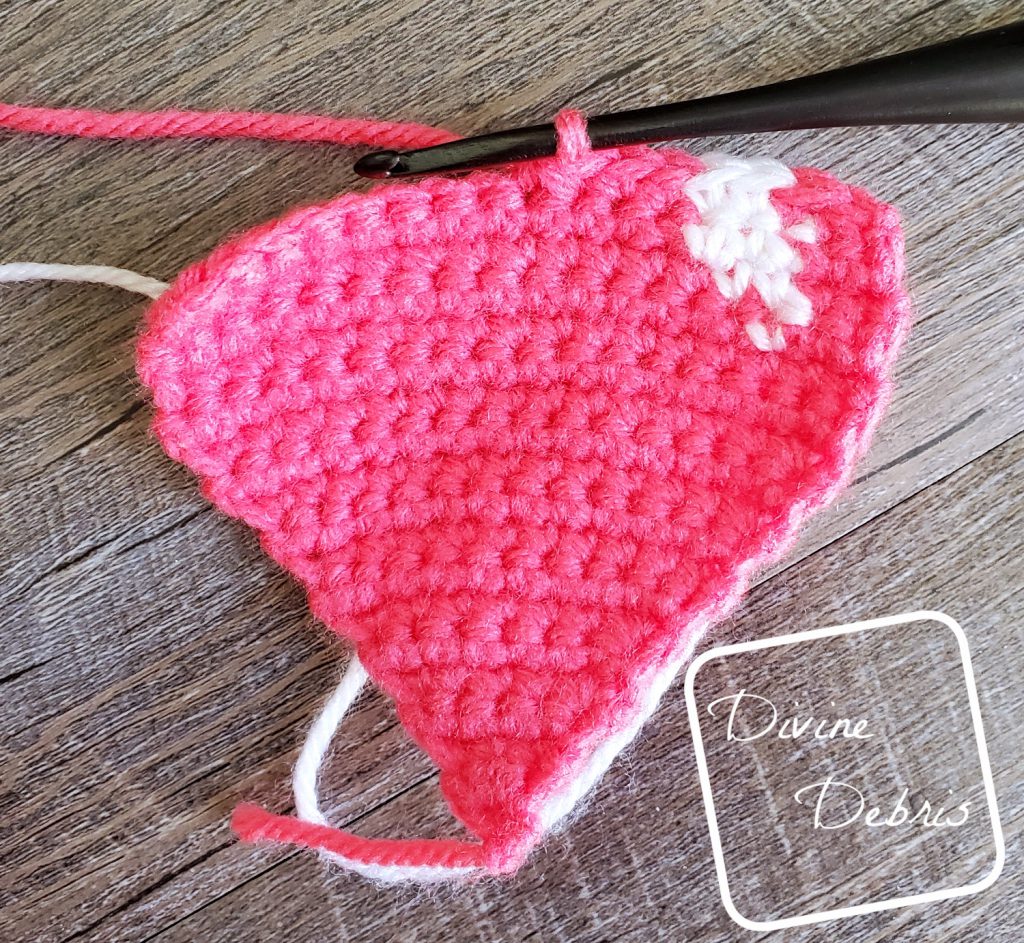 Learn to make the Sweetheart Earrings or Amigurumi from a free crochet pattern on DivineDebris.com