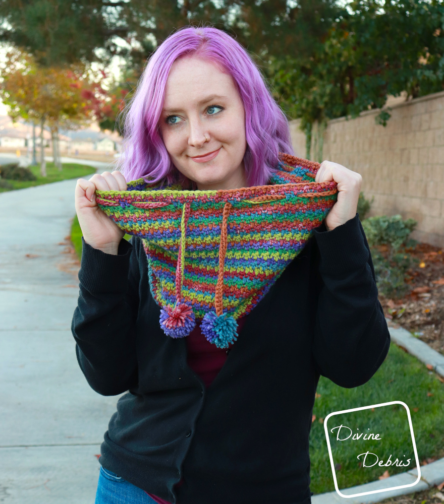 It’s Like a Self-Hug, the Kelsey Cowl Free Crochet Pattern