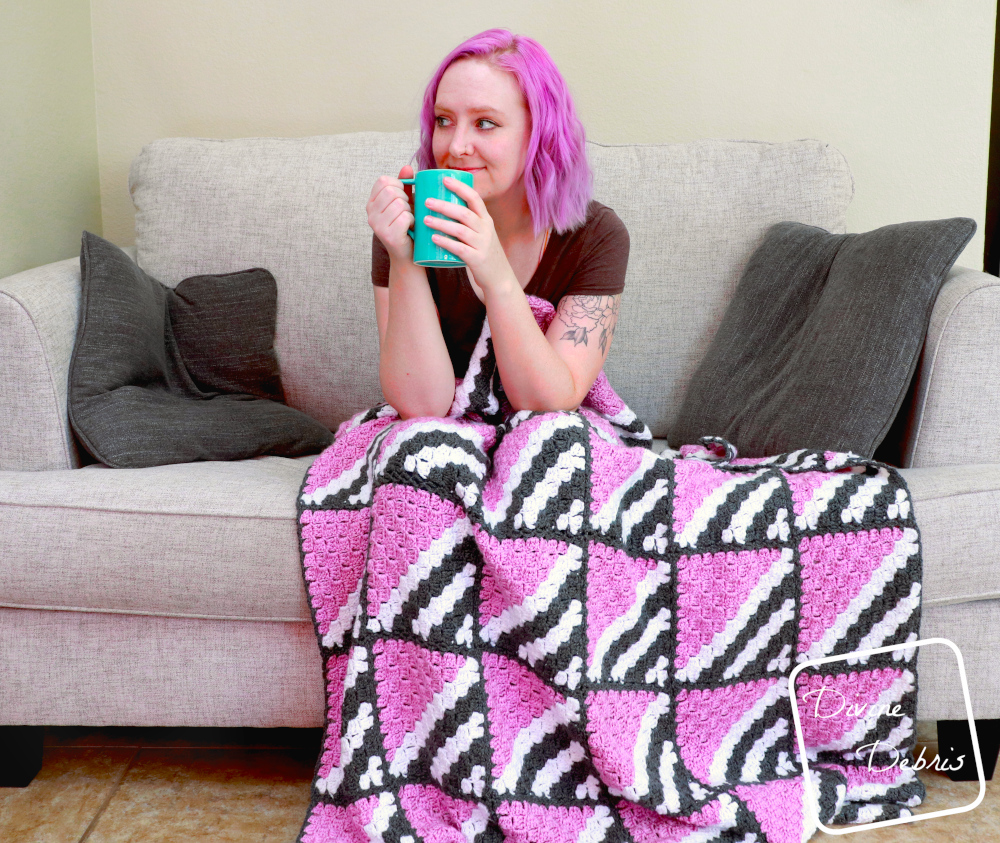 Blankets Have Never Been Sweeter – the Free Neapolitan Blanket Crochet Pattern