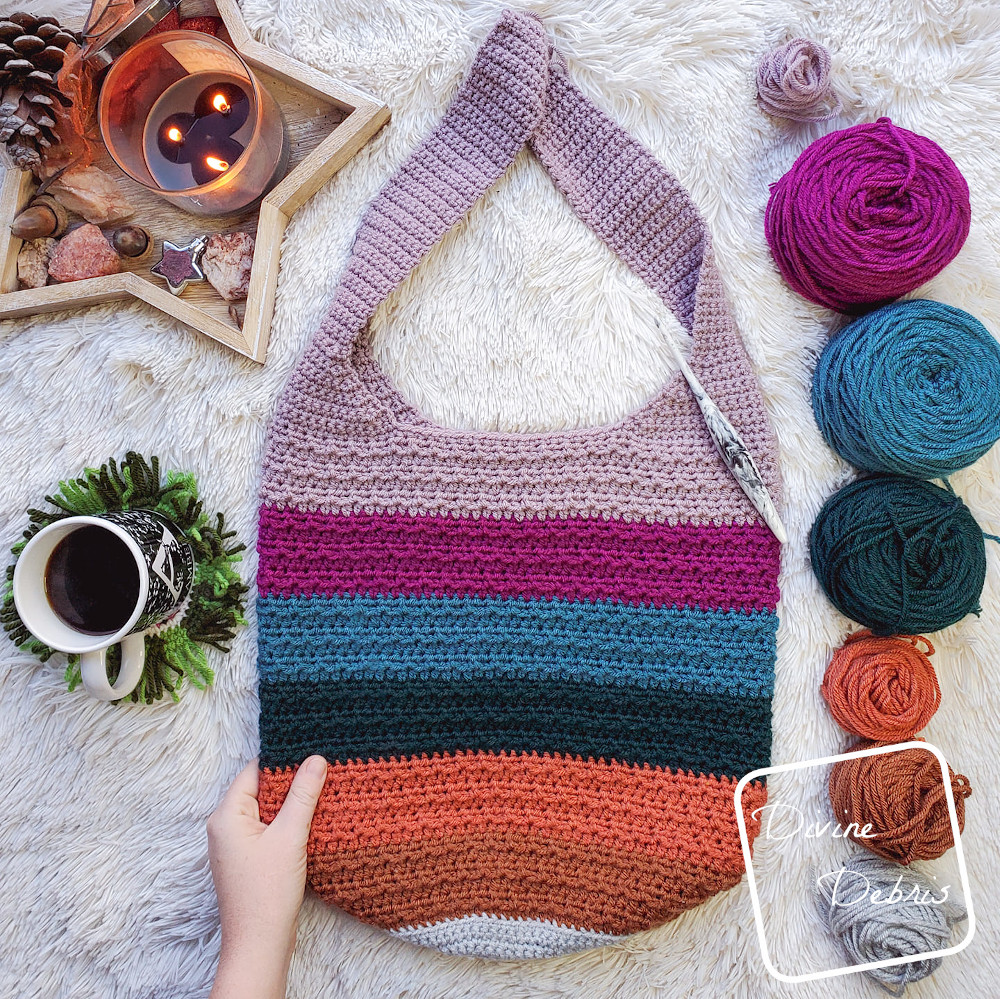 Serving Up Stripes with the Colorful Alix Bag Crochet Pattern