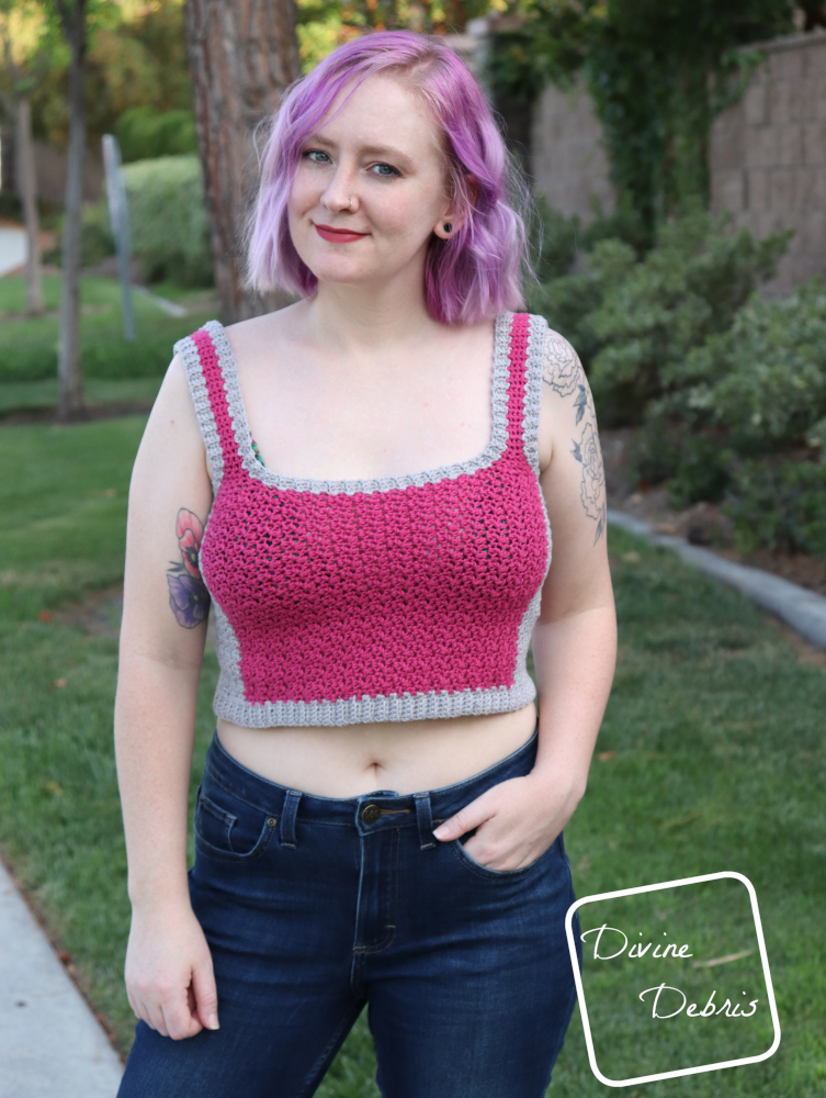 Keep Cool While Looking Cool in the Kelsey Tank Top Free Crochet Pattern