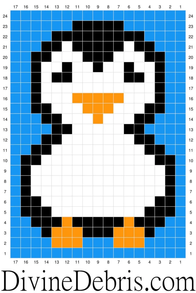[Image description] Cute Penguin Coaster graph by Divine Debris