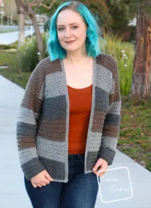 Free Alix Cardigan Crochet Pattern – Make it Stripey