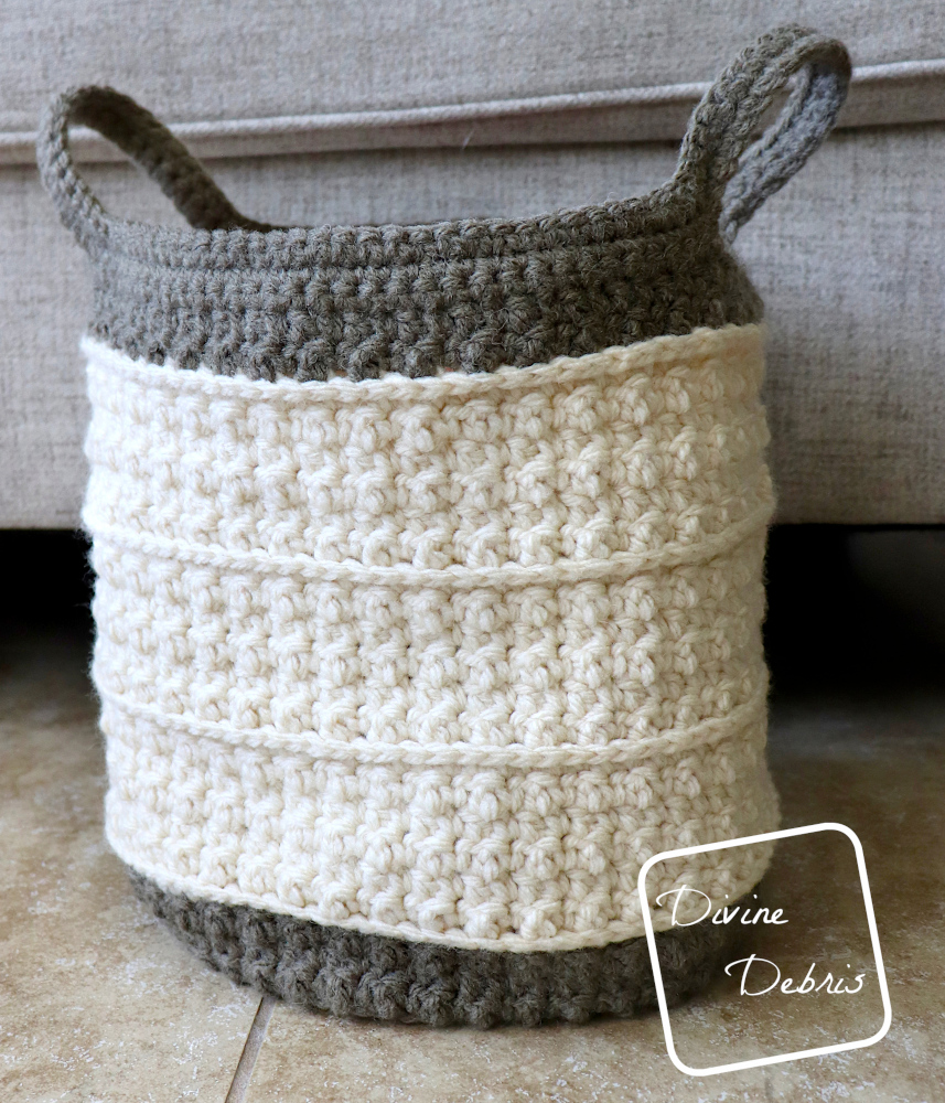 Store More Yarn With the Free Kieran Basket Crochet Pattern