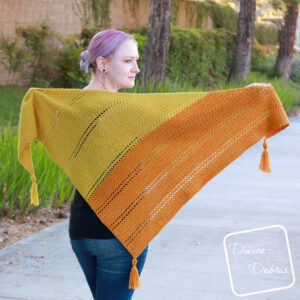 The Free Kelsey Shawl Crochet Pattern –  A Triangular Beauty
