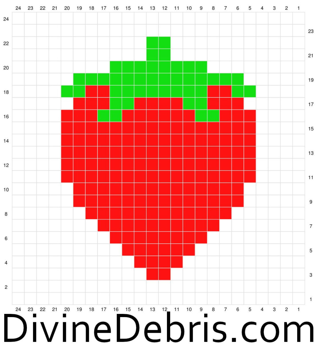 Free Cute Strawberry Bag Crochet Pattern by Divine Debris