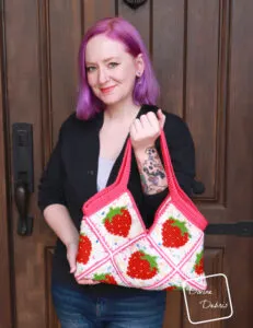 Free Cute Strawberry Bag Crochet Pattern – A Berry Design