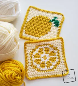 Free Cute Lemon Squares Crochet Pattern &ndash; A Tart Treat