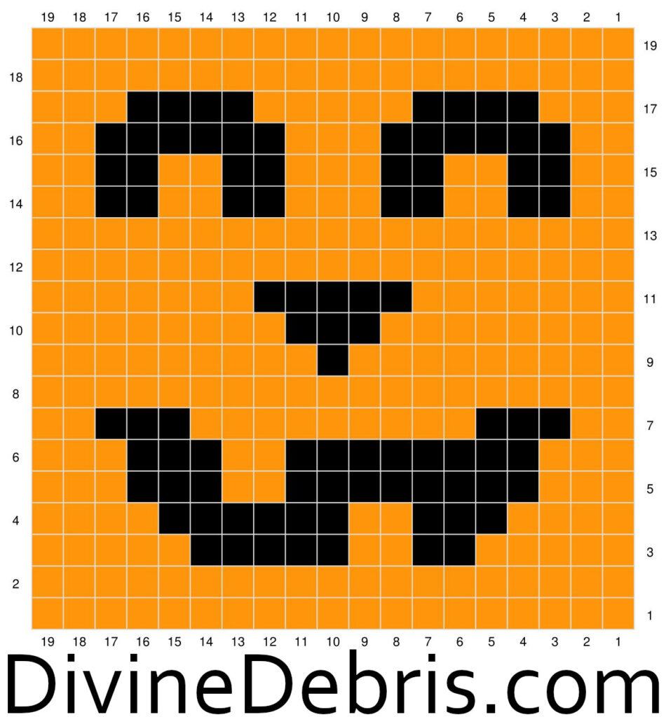 Jack O'Lantern Halloween Graph