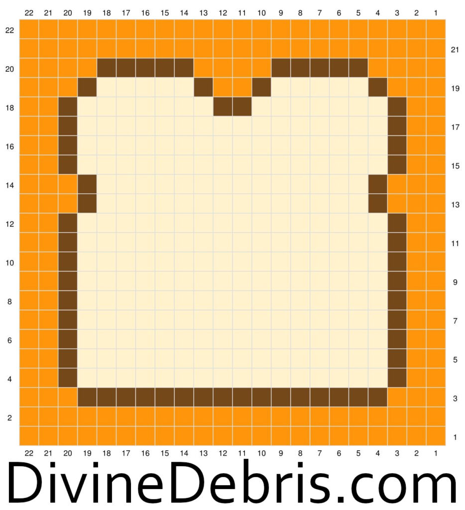 Graph for the Slice of Bread Square by Divine Debris