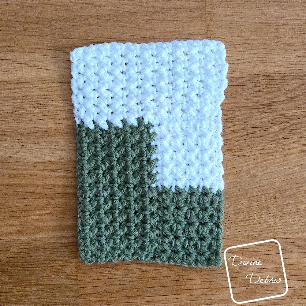 Mountain Log Cabin Blanket Section 4 example