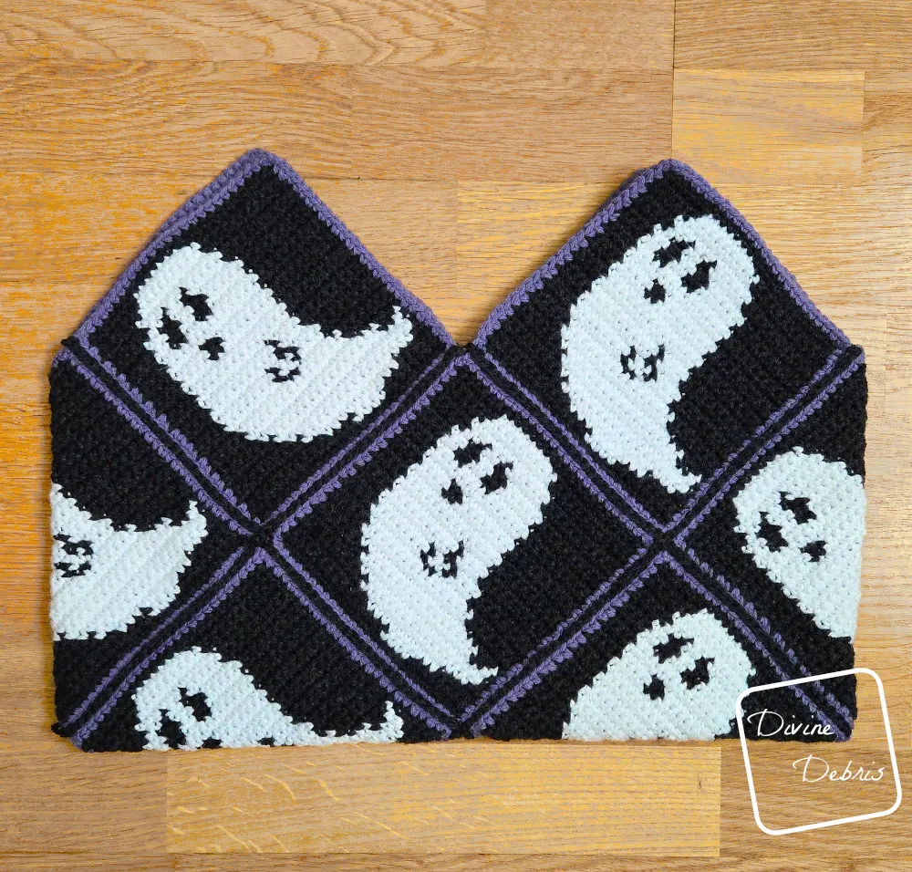 [Image description] Gwendoline Ghost Bag assembly photo 6 - the body of the bag should now be complete