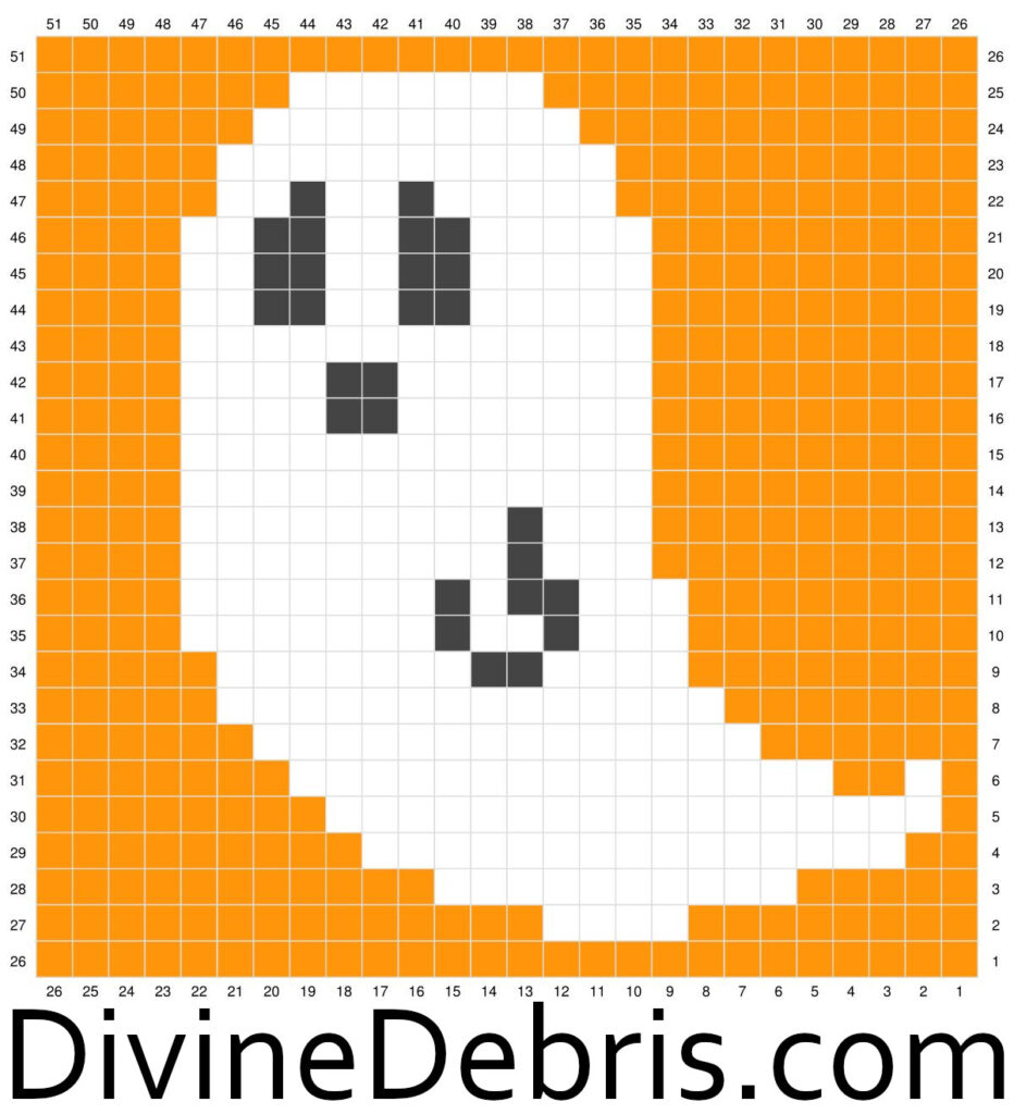 Graph for the Gwendoline Ghost C2C Square by Divine Debris